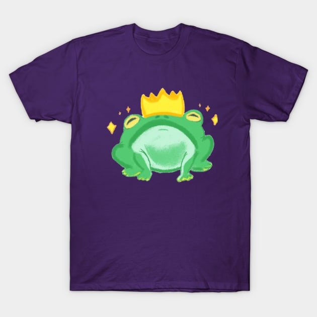 The Proud Frog King T-Shirt by GG Raven Works